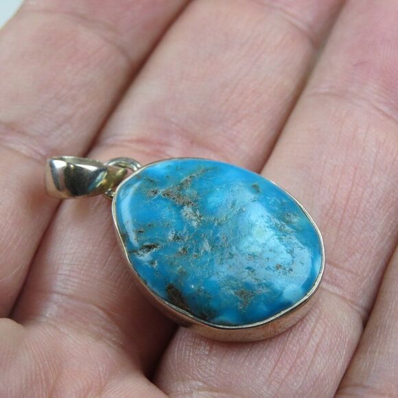 $300 Turquoise Sterling Silver Pendent